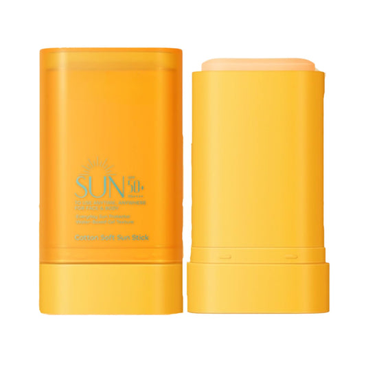 ISBEAUSOLS SPF 50 Korean Sunscreen for Face -Sun Stick- Lightweight,Water Resistant, No White Cast, Non-Greasy Feel -Refreshing，Moisturizing Sun Cream-Strong UV Protection Anytime for All Skin Types