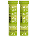 Prime Fifty Super Greens Effervescent Multivitamins, 28 Tablets