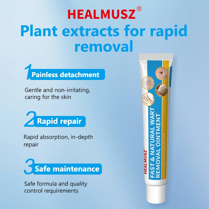 Shileoo Wart Remover 20g, Effective Verruca Freeze Wart Treatment, Plantar Warts, Common Warts, Flat Warts, Corns, Calluses