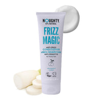 Noughty 97% Natural Frizz Magic Conditioner, Anti Frizz/Humidity Conditioning Formula for Frizzy, Curly and Wavy Hair, 97% Natural Sulphate Free Vegan Haircare for Smooth Control and Shine 250ml
