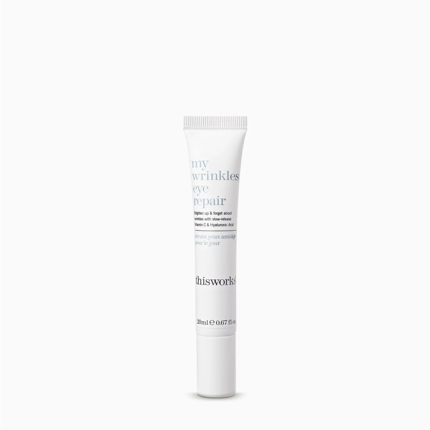 This Works - My Wrinkles Eye Repair 20ml, Lightweight Morning Eye Cream with Bakuchiol, Vitamin C & Hyaluronic Acid, to Firm, Soothe & Hydrate