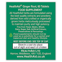 HealthAid Ginger Extract 560mg 60 Tablets