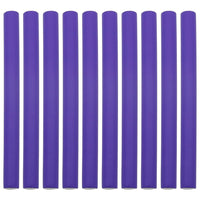 10 pcs ZONADAH Flexible Curling Rods Hair Rollers 24cm Long Hair Curler Bendy Foam Curler Roller Hair Styling Curling Sticks for Hair Salon DIY 20mm Styling Hairdressing Rollers