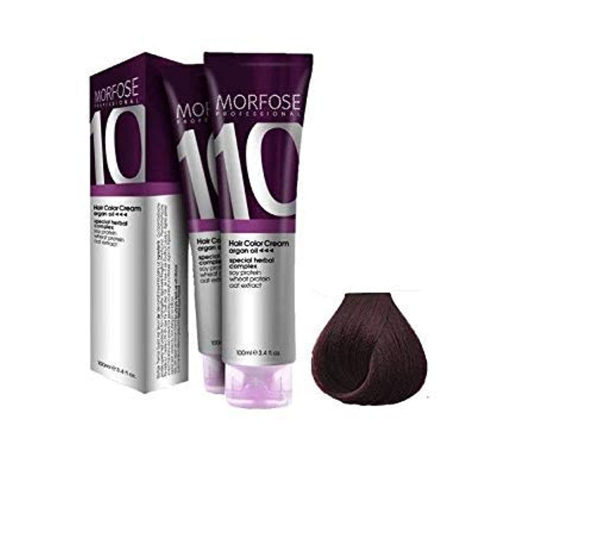 MORFOSE Morfose 10 Professional Hair Colour Cream 100 ml, Grey