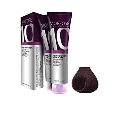 MORFOSE Morfose 10 Professional Hair Colour Cream 100 ml, Grey