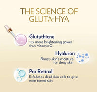Vaseline Gluta-Hya Flawless Glow Lotion for Face & Body | Gives Brighter Skin | Glutathione & Pro-Retinol Infused Moisturizer, 300ml