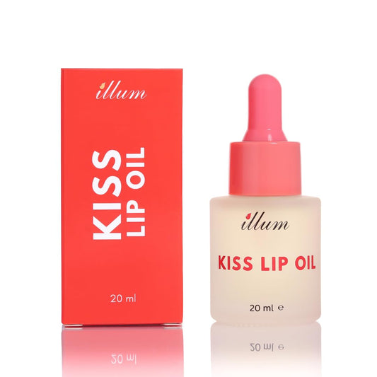 illum Illum Kiss Oil Lip Treatment, Natural Nourishing Lip Balm with Sweet Almond,Rosehip & Avocado Oil Hydrating & Plumping