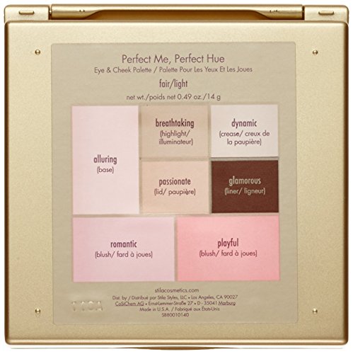 Stila Perfect Me, Perfect Hue Eye & Cheek Palette, Fair/Light