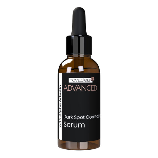 Novaclear Advanced Dark Spot Correcting Serum with 2% Alpha Arbutin, Melavoid & Azeloglycine – Skin Discoloration Lightening Serum – Brightening & Hyperpigmentation Treatment – 30 ML