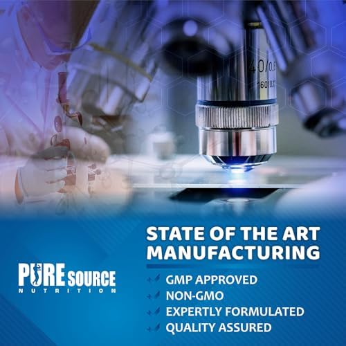 Pure Source Nutrition Soy Protein Isolate Powder (90% Protein) 250g Vanilla SOYA Protein Vegan Powder for Superfood Supergreens Dairy Free Plant Based Protein (250g, Vanilla)