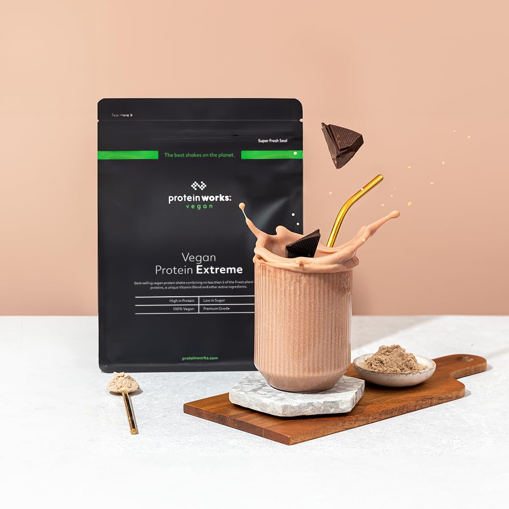 THE PROTEIN WORKS Protein Works | Vegan Protein 360 - Platinum, Strawberries & Cream, 500g