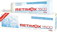 RETIMAX 1500 Vitamin A, Retinol, Protective Ointment, Anti-Ageing Anti-Wrinkles Cream For Sensitive & Dehydrated Skin - 30g