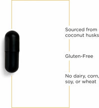 Integrative Therapeutics Activated Charcoal - Digestive & Gut Health Supplement* - Gastrointestinal Support* - Gluten-Free & Dairy-Free - 100 Capsules (50 Servings)