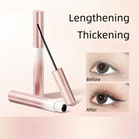 MAYEON Waterproof Mascara for Fine Short Eyelash and lower eyelash, Black Mascara with Ultra Fine Brush, Thickening, No clumping, Smudge-proof and Long Lasting, Lightweight