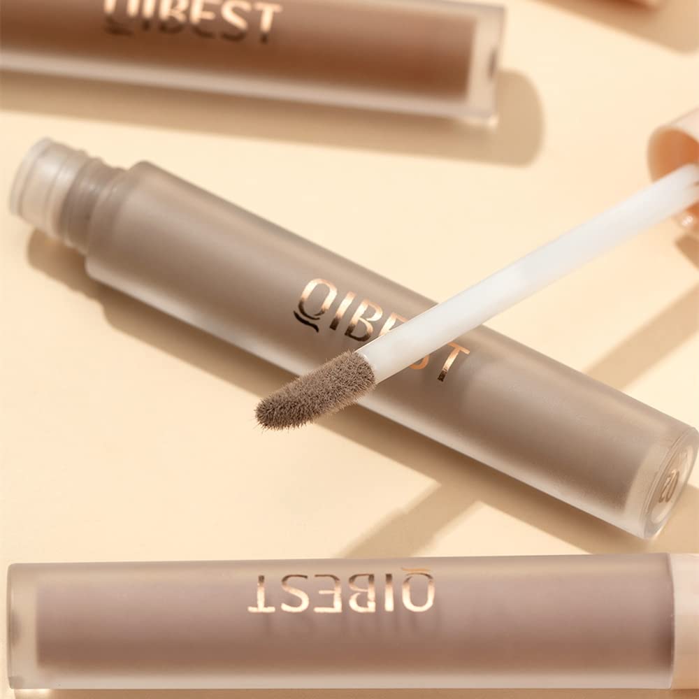 HQDA 8 Colours Matte Liquid Eyeshadow Set Velvet Highly Pigmented Smokey Black Nude Eyeshadow Long Lasting Quick Drying Eye Shadow Make Up Kits (Set A)