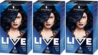 Schwarzkopf Live XXL Colour, Cosmic Blue Number 90 - Pack of 3 by Schwarzkopf & Henkel