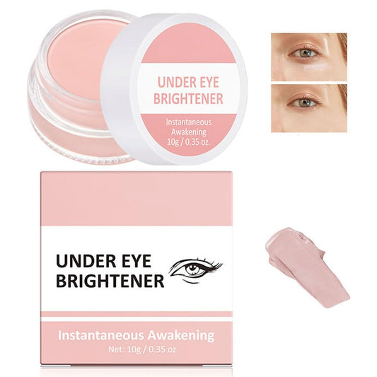 Mornery Under Eye Concealer Brightener & Correctors- Instant Anti Age Eraser Eye Concealer/Eye Colour Corrector Highlighter Primer for Dark Circles, Blemish Concealer, Korean Makeup (Light Rose)