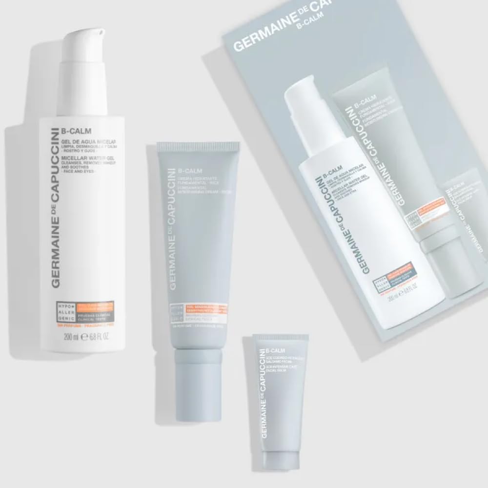 Germaine de Capuccini - B-Calm Sensitive Cleansing Micellar Water Gel - Cleansing and Makeup Removal for All Skin Types - 200 ml