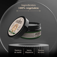 FÓRMULA MAGISTRAL SIR FAUSTO MEN'S CULTURE SINCE 1888 Sir Fausto Forming Paste Enriched with natural extracts: Shae Butter & Hispanic Sage 100 ml