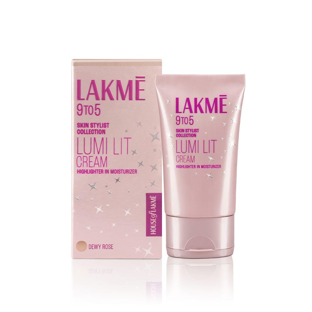 LAKMÉ Lakme Lumi Cream Moisturizer with Highlighter, Enriched with Niacinamide for All Skin Type 30g