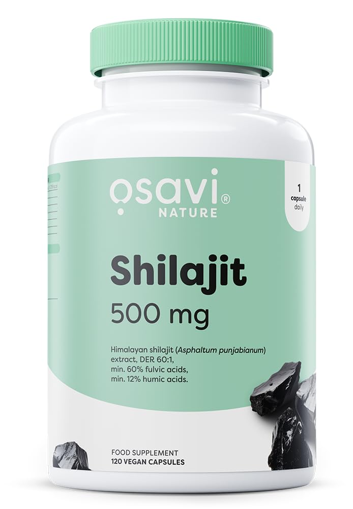 Osavi Shilajit, 500mg - 120 Vegan caps
