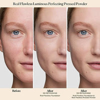 Real Flawless Luminous Perfecting Pressed Powder - Translucent by Laura Mercier for Women - 0.23 oz Powder