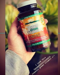 Green Nutritionals Green Vitamin C 100g Powder - Vegan Vegetarian Friendly