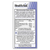 HealthAid Omega 3 750 mg - 60 Capsules, (Pack of 1)