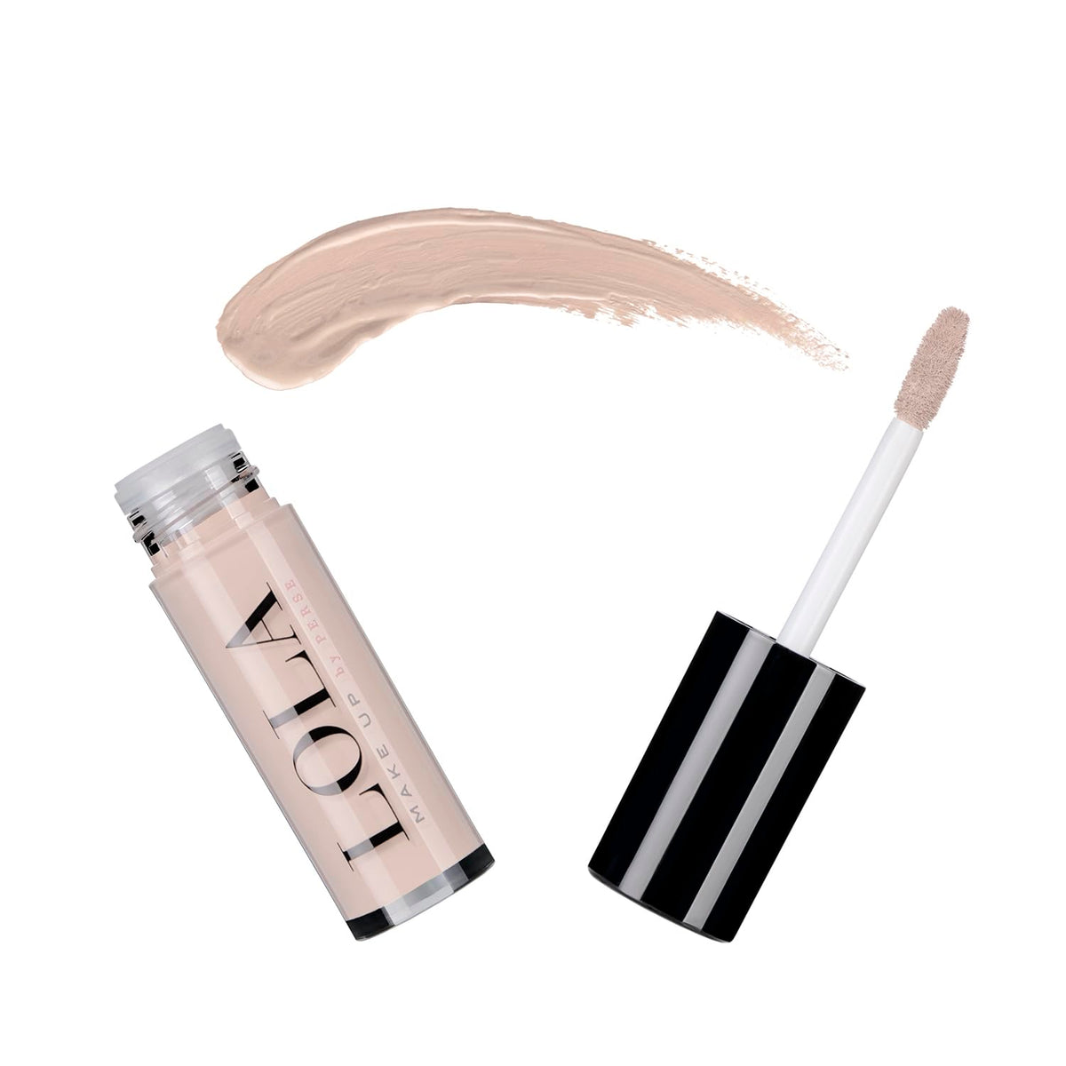 Lola Make Up by Perse LOLA Make Up New Ultra Long Lasting 2 In 1 Liquid Concealer (006 Light To Medium)