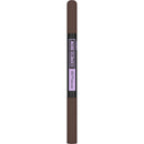 Maybelline New York Express Brow Duo Eyebrow Filling, Natural Looking 2-In-1 Pencil Pen + Filling Powder Dark Brown