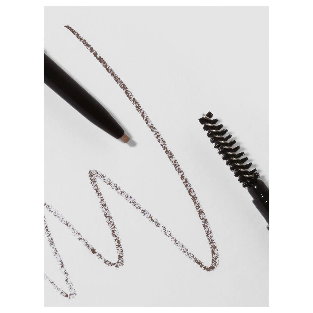 High Definition - HD Brows HD BROWS Browtec Slim Eyebrow Pencil, Duel-Ended Pencil and Spoolie, Long Lasting, Easy to Use, Smoke- For Cool and Ashy Undertones