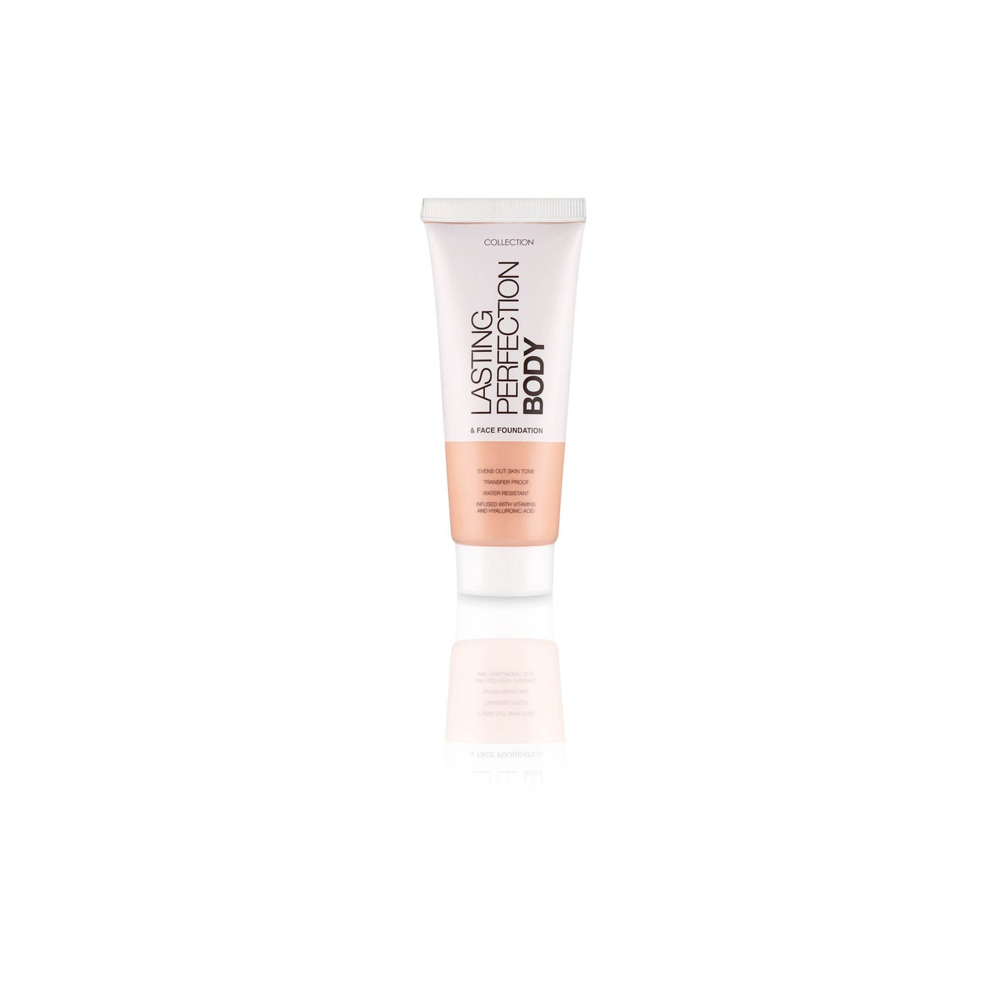 Collection Cosmetics Lasting Perfection Body and Face Foundation, Full Coverage Foundation, 65ml, Fair