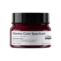 L'Oréal Professionnel Paris L'Oréal Professionnel Vitamino Color Spectrum Maske, Professionelle Haarmaske für strahlende Farbbrillanz, Glass Hair Effekt für intensive Geschmeidigkeit & Stärkung, 250ml