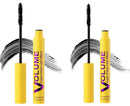 Kenmohuo 2Pcs Bubble Mascara - Waterproof Colossal Bubble Mascara for Women, Volume & Length Formula for Bold - Well-Defined Lashes, Long-Lasting, Layered to Boost Curl and Enhances the Natural Look