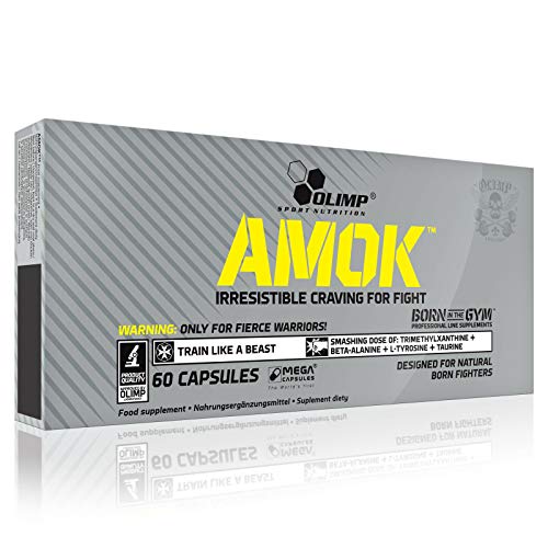 OLIMP SPORT NUTRITION Olimp Amok - 60 caps energy power strength stimulation focus performance Nutrition