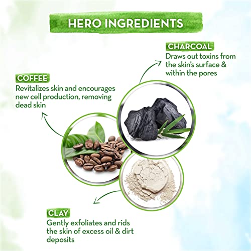 MAMAEARTH Mamaearth Charcoal Natural Face Wash for oil control and pollution defense 100 ml - For Oily Skin - SLS & Paraben Free