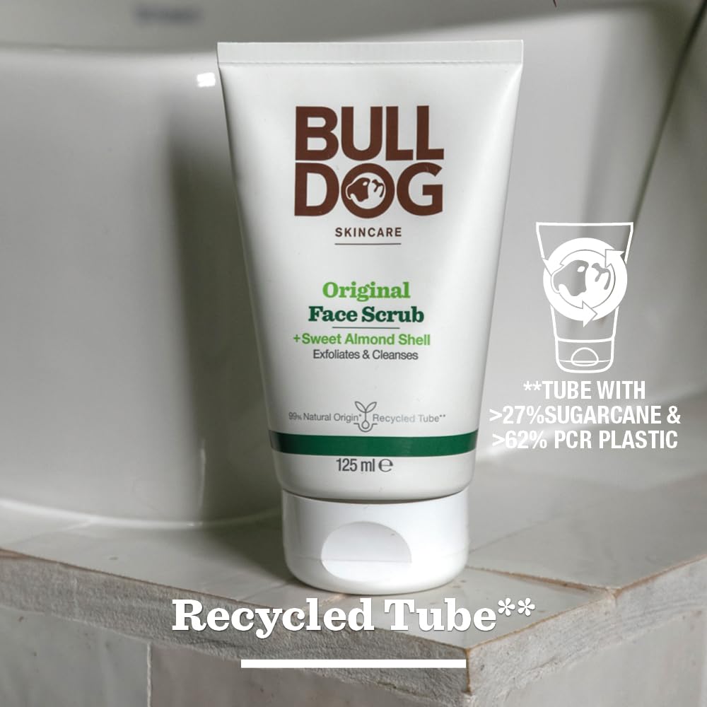 Bulldog Skincare for Men Original Face Scrub, 125 ml