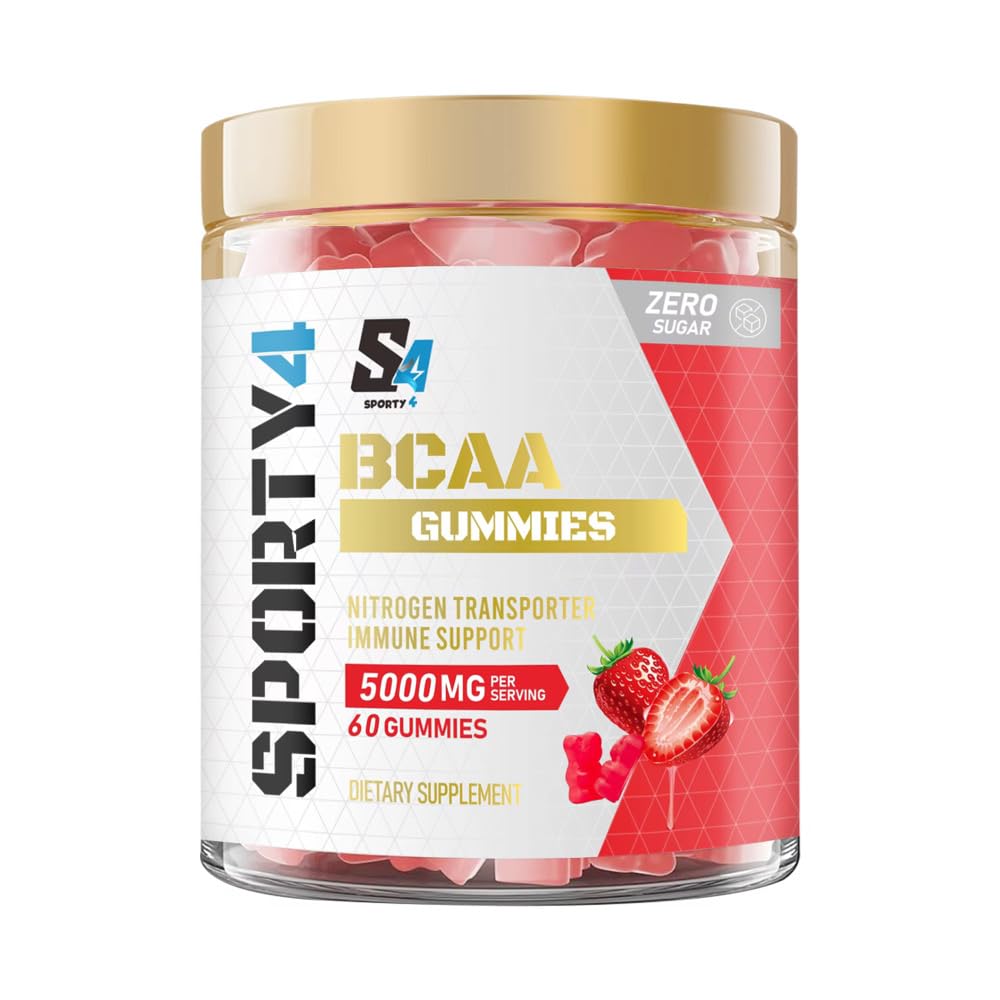 Sporty4 BCAA 5000mg no creatine Gummies Gummy