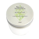 NATURE'S INTERVENTION Nature's Intervention - Rich Body Butter Cream - Unscented, 99% Natural. Protects, Hydrates, Soothes, Repairs. pH 5.5, Sensitive Skin. 200g.