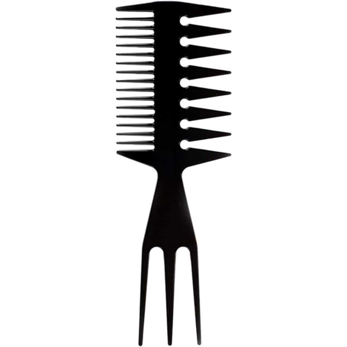 Totex Hair Styling Matte Powder Wax 20g + Wide Tooth Hair Styling Comb No2 Black | Volumizing Texturising Dust Powder | Strong Hold | Matte Finish | For Men & Women Hair & Beard Styling