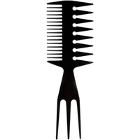 Totex Hair Styling Matte Powder Wax 20g + Wide Tooth Hair Styling Comb No2 Black | Volumizing Texturising Dust Powder | Strong Hold | Matte Finish | For Men & Women Hair & Beard Styling