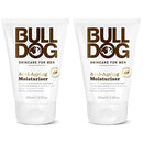 Bulldog Anti-Ageing Moisturiser 100ml - 2 Pack