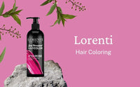 Lorenti Semi Permanent Direct Coloring Cream | Long Lasting Hair Colour Result | Rose Pink 250ml