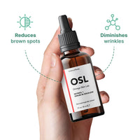 OMEGA SKIN LAB OSL Omega Skin Lab Retinol 1 In Squalene Serum 30ML - Friendly Anti-Aging Retinol Serum for Face & Hyaluronic Acid Serum - Infused with Vitamin E and 1% Retinoid Serum