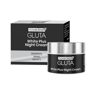 Novaclear Gluta White Plus Set – White Plus Serum, Day Cream & Night Cream with Glutathione & Retinol for Dark Spots, Even Skin Tone & Anti-Aging Skincare Routine