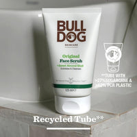 BULLDOG SKINCARE Original Face Scrub For Men Exfoliating Almond Shell Scrub 125 ml