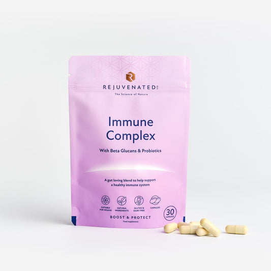 Rejuvenated Immune Complex Capsules - Prebiotics, Probiotics and Immune Boosters (30 Capsules)