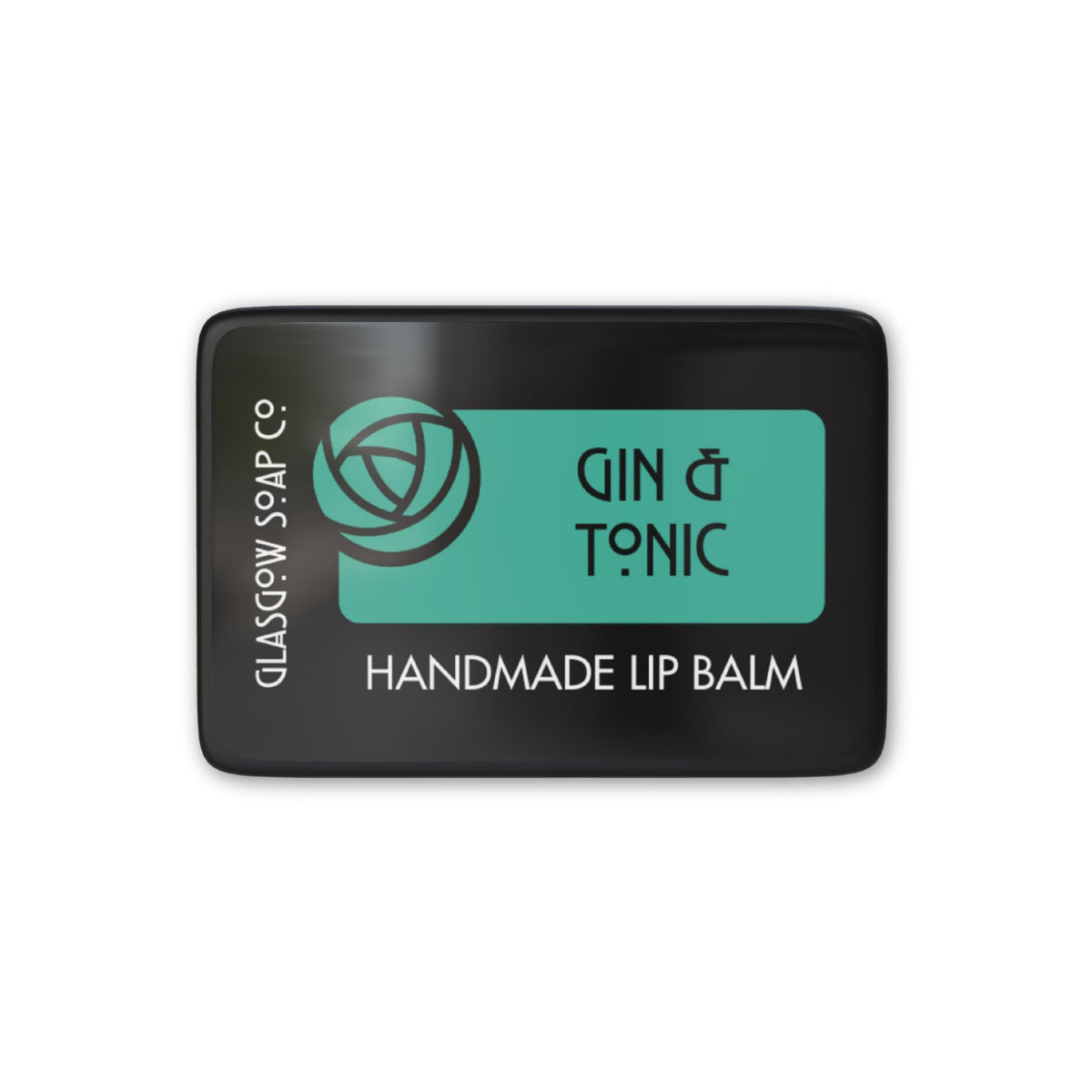 Glasgow Soap Company Gin & Tonic Lip Balm Made with Coconut Oil, Shea Butter and Beeswax - 15g