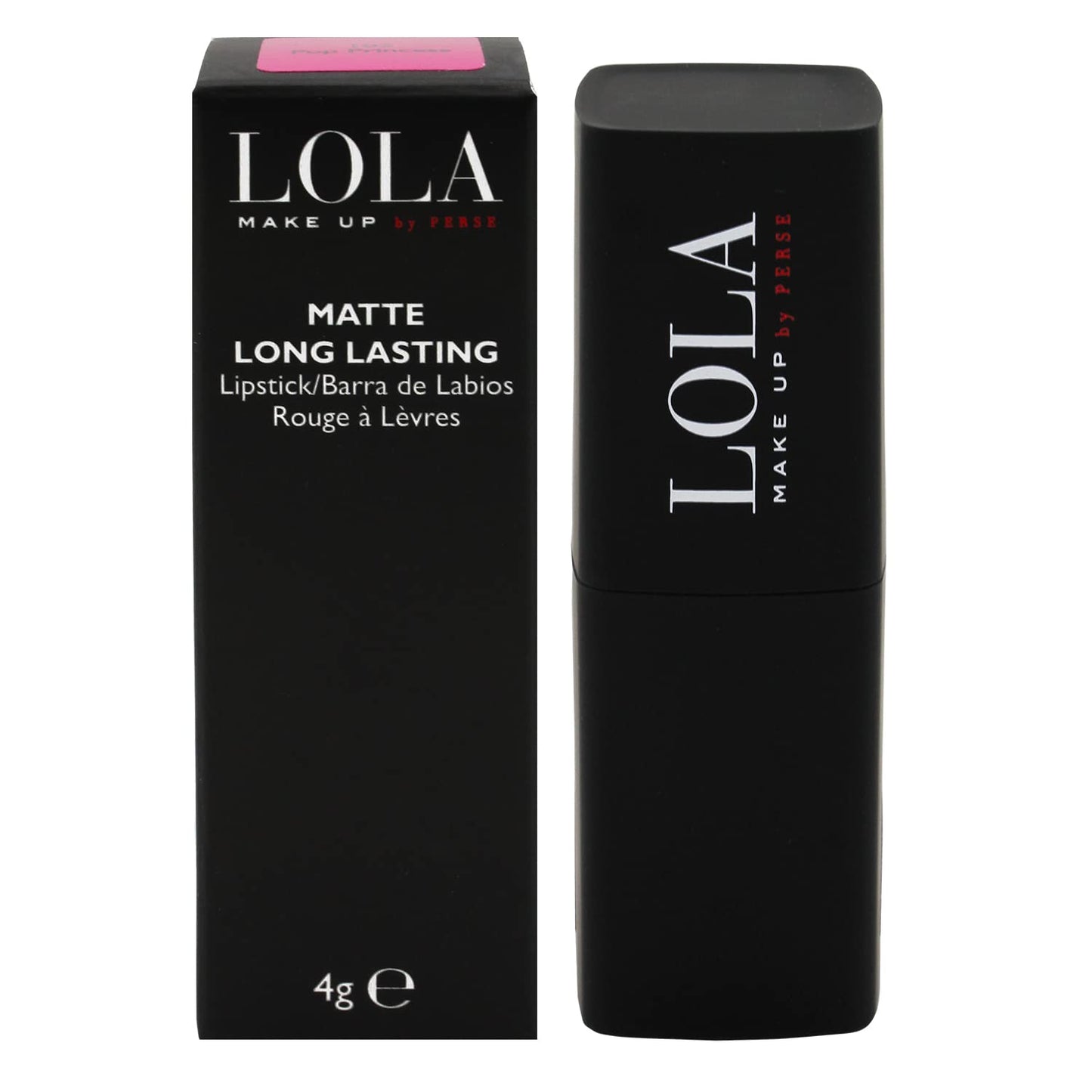 Lola Make-Up Matte Long Lasting Lipstick, Red, Enriched With Vitamin E & Jojoba Oil, Vegan, No. 112 Very Berry