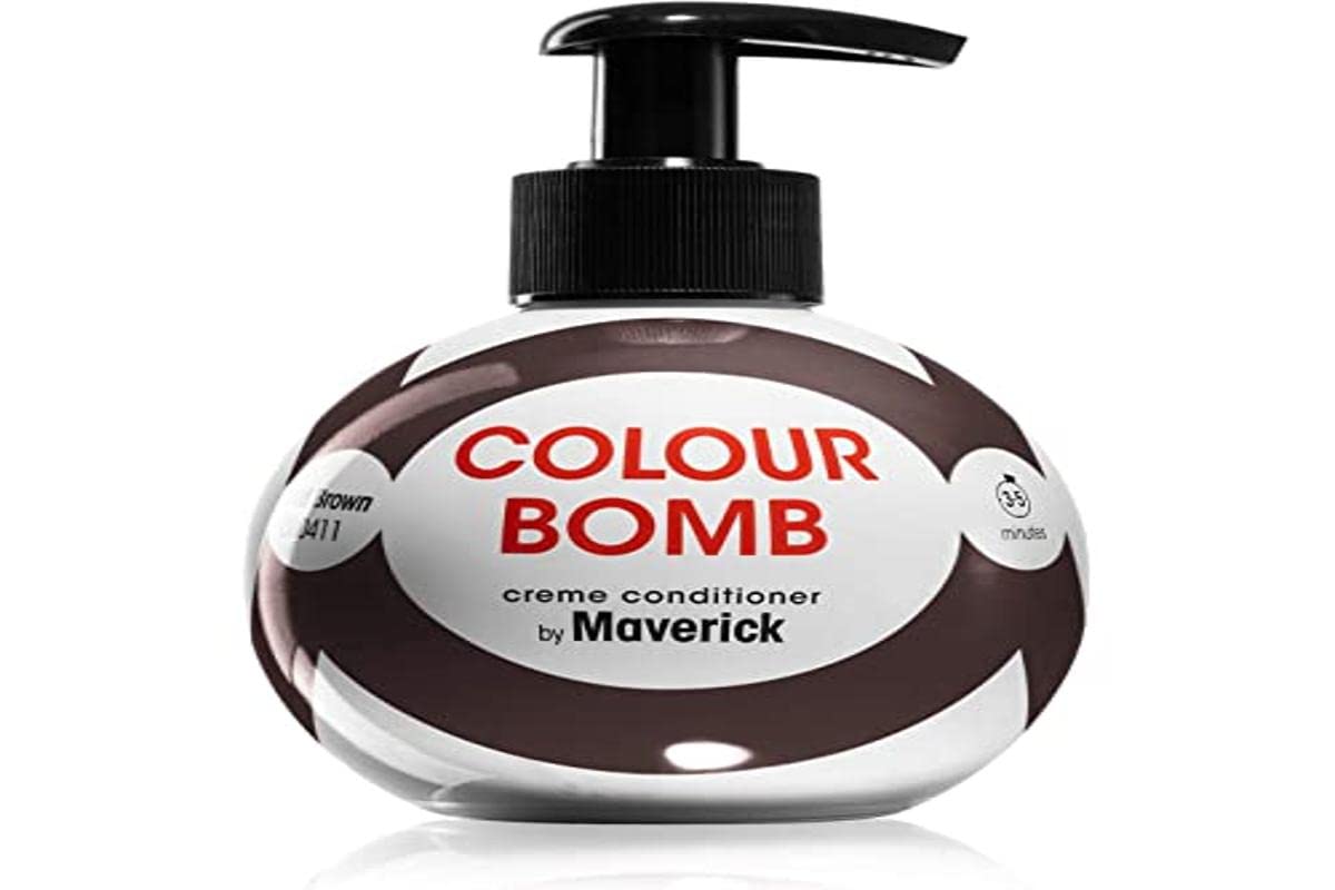 Colour Bomb by Maverick COLOUR BOMB SEMI-PERMANENT HAIR COLOUR CONDITIONER Cold Brown 250ml